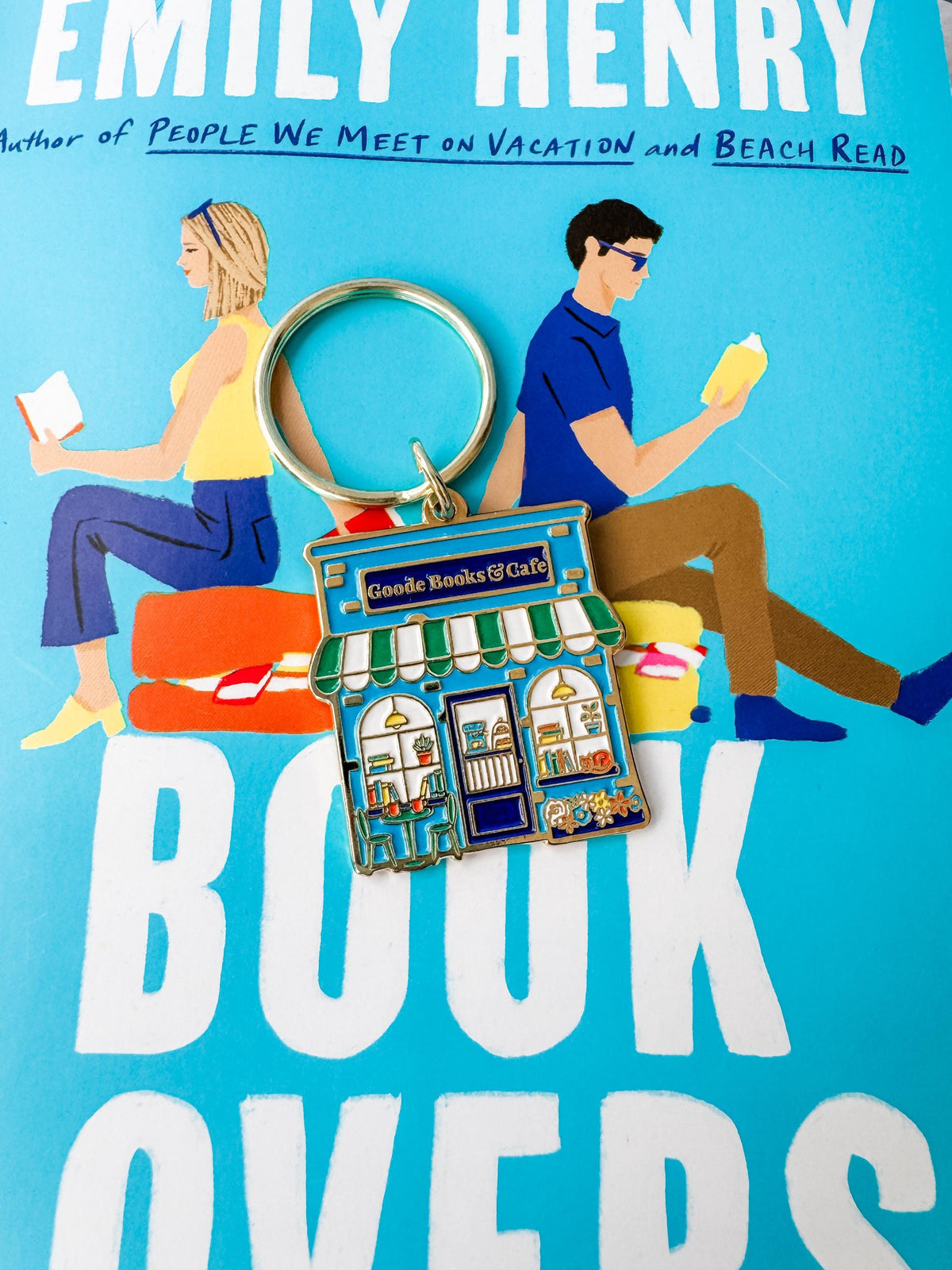 Book Lovers Goode Books Keyring | Emily Henry Fan Gift