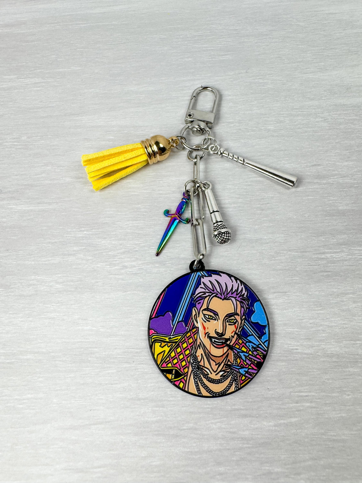 Hak Ji-Woon 학지운 The Trickster Inspired Bag Charm | Horror, Killer, DBD, Dead by Daylight