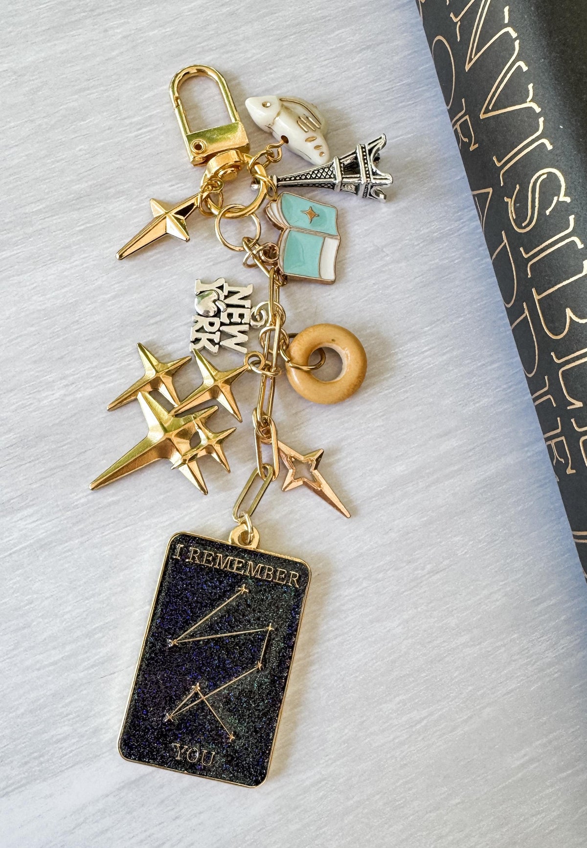 The Invisible Life of Addie Larue Bag Charm | Inspired by V.E. Schwab
