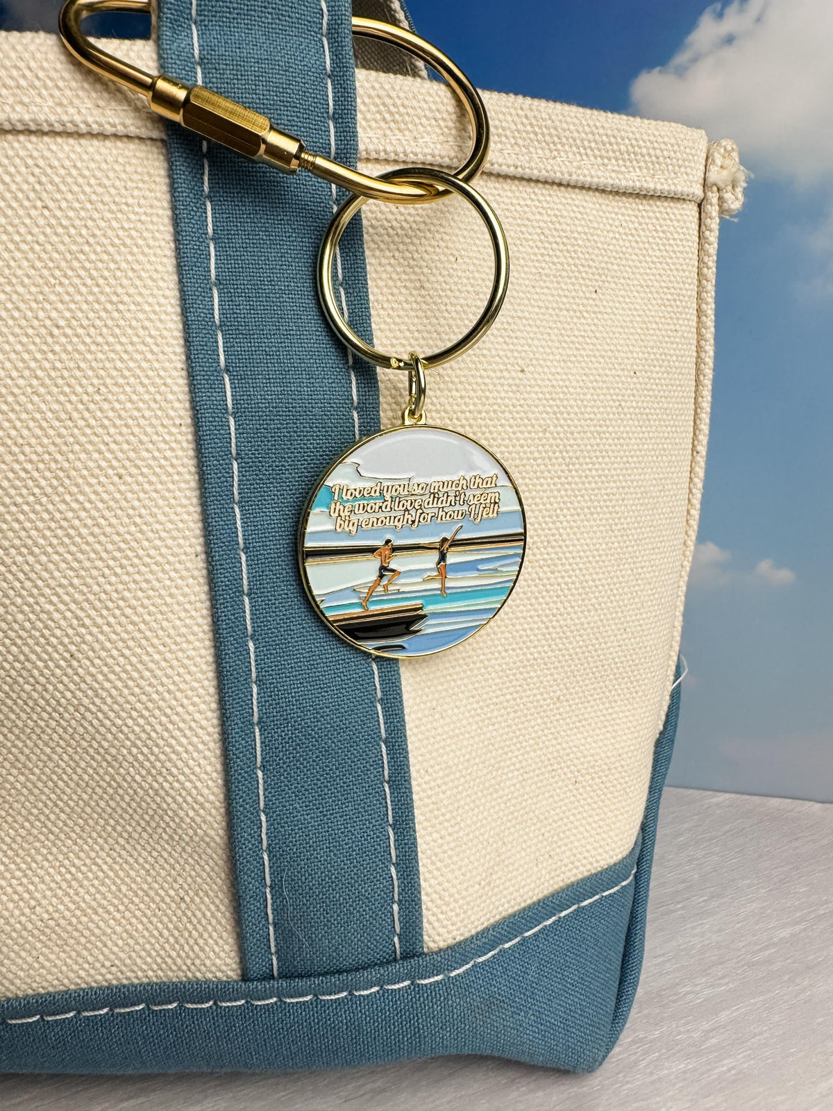 Every Summer After Keyring | Inspired by Carley Fortune | Bookish Gift