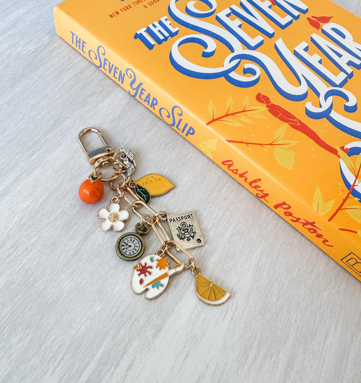 Seven Year Slip Bag Charm | Inspired by Ashley Poston