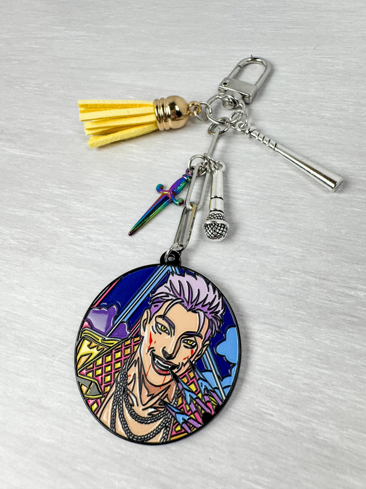 Hak Ji-Woon 학지운 The Trickster Inspired Bag Charm | Horror, Killer, DBD, Dead by Daylight