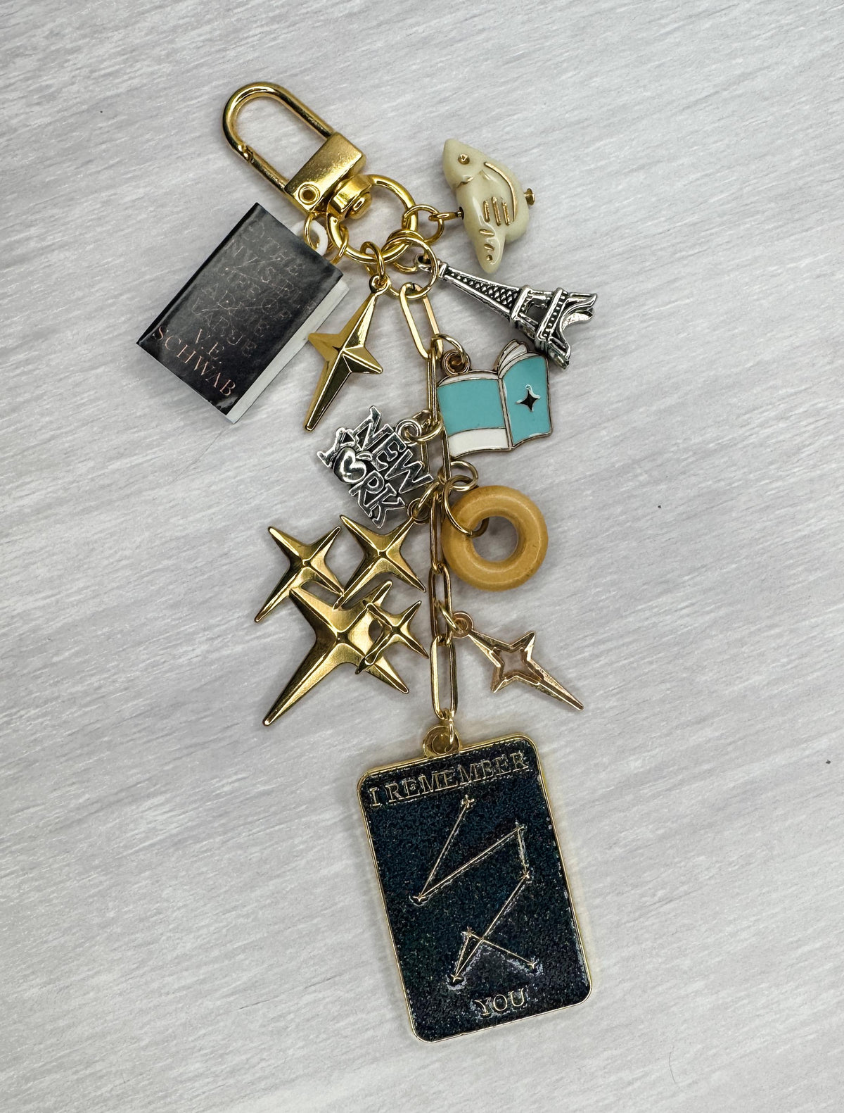 The Invisible Life of Addie Larue Bag Charm | Inspired by V.E. Schwab