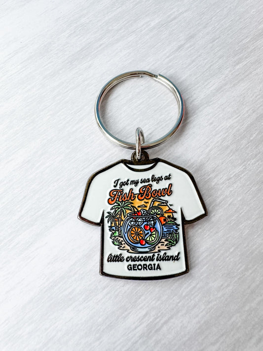 Great Big Beautiful Life Enamel Keyring | Emily Henry Inspired GBBL