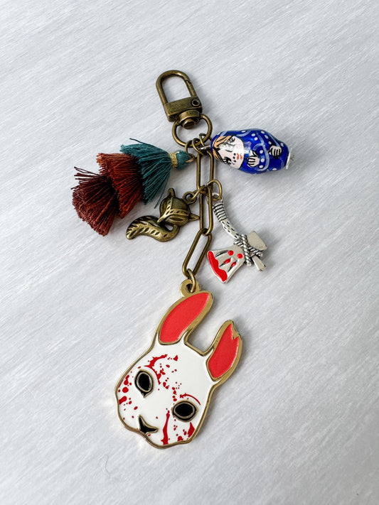 Huntress Bag Charm | Inspired by Dead By Daylight killer The Huntress | DBD