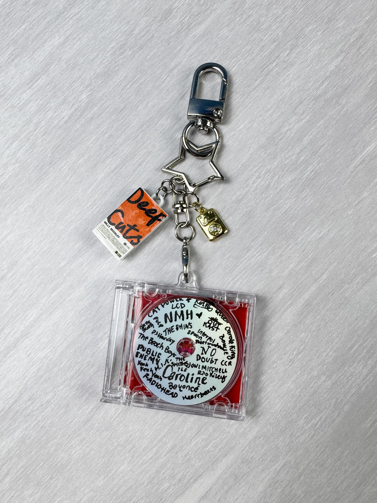 Deep Cuts Inspired Bag Charm | Inspired by Holly Brickley | Indie Sleaze | Nostalgic