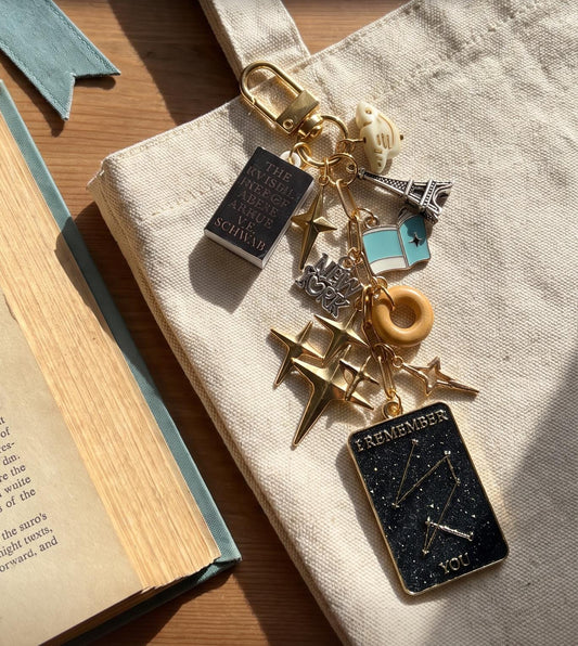 The Invisible Life of Addie Larue Bag Charm | Inspired by V.E. Schwab