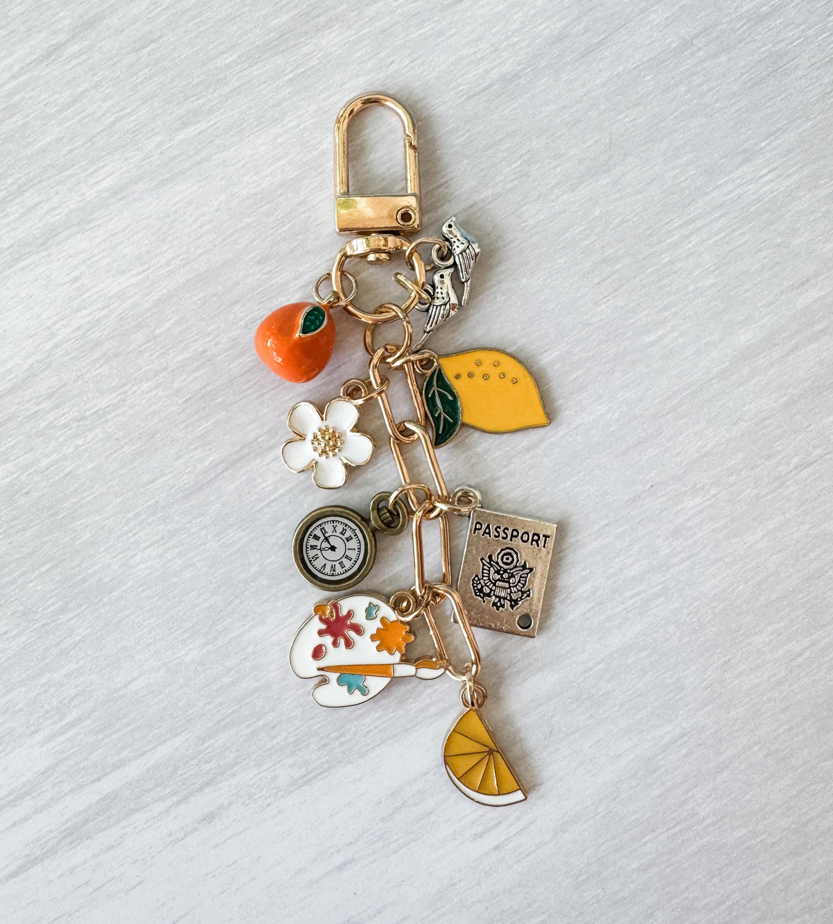 Seven Year Slip Bag Charm | Inspired by Ashley Poston