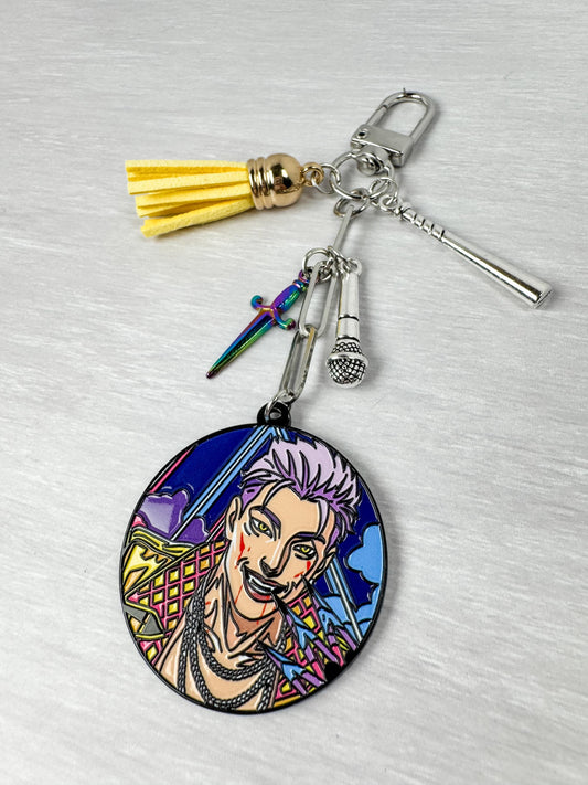 Hak Ji-Woon 학지운 The Trickster Inspired Bag Charm | Horror, Killer, DBD, Dead by Daylight
