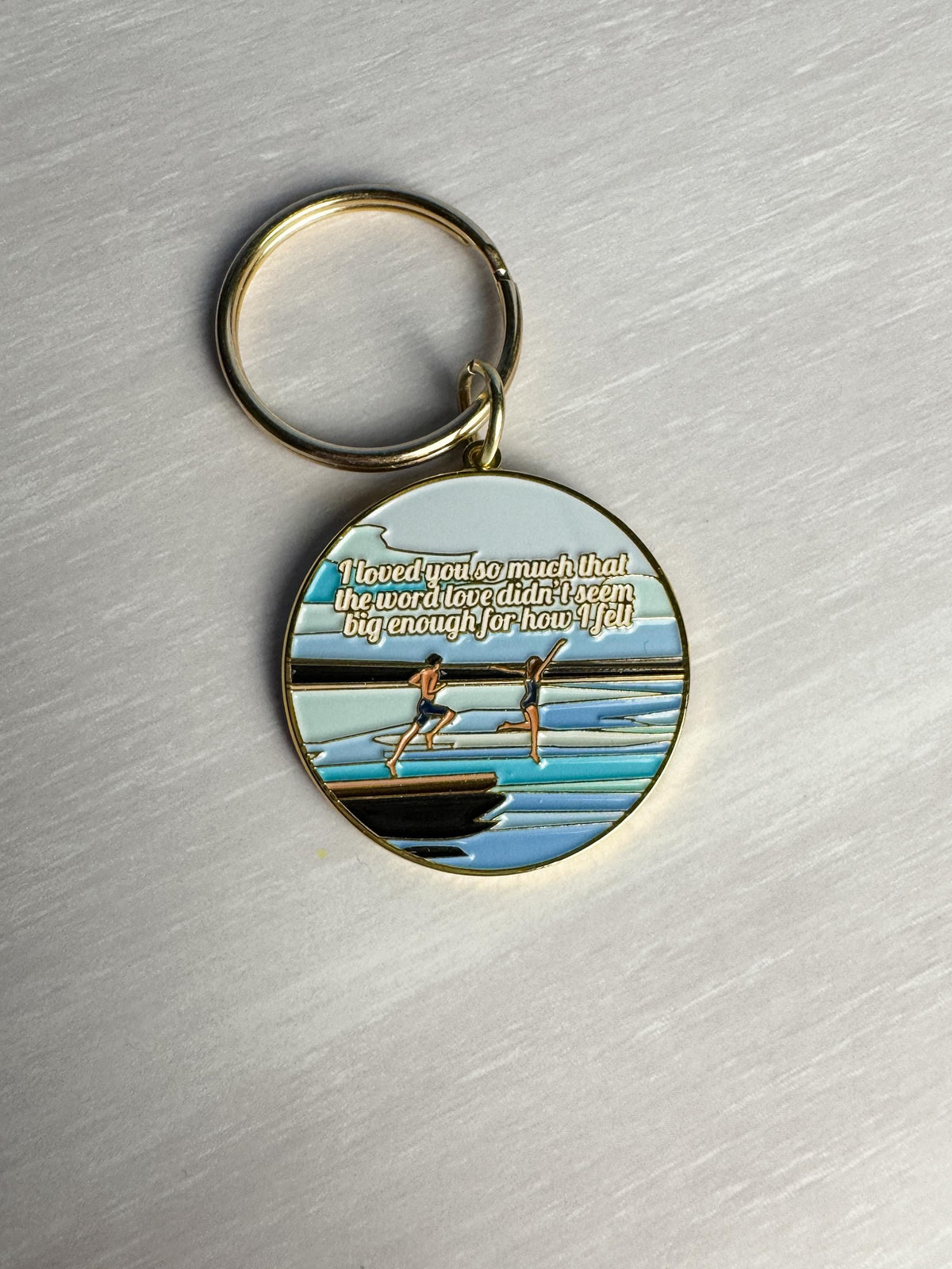Every Summer After Keyring | Inspired by Carley Fortune | Bookish Gift
