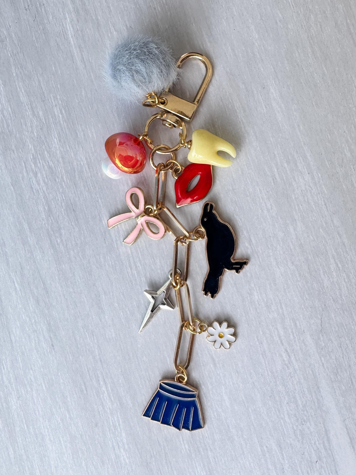 Trinket Itty Bitty Teeny Tiny Little Skirt Bag Charm | Smoochie Girl | Inspired by Ashnikko